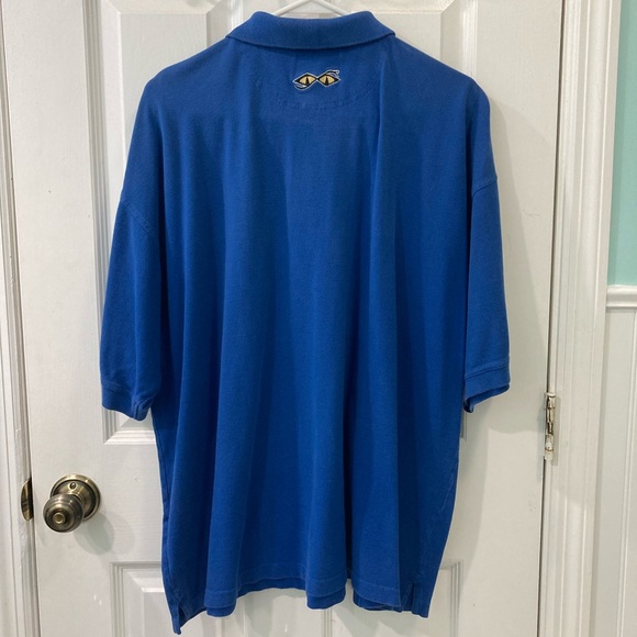 Snake Eyes Apparel Blue Business Casual Golf Polo - Picture 3 of 5